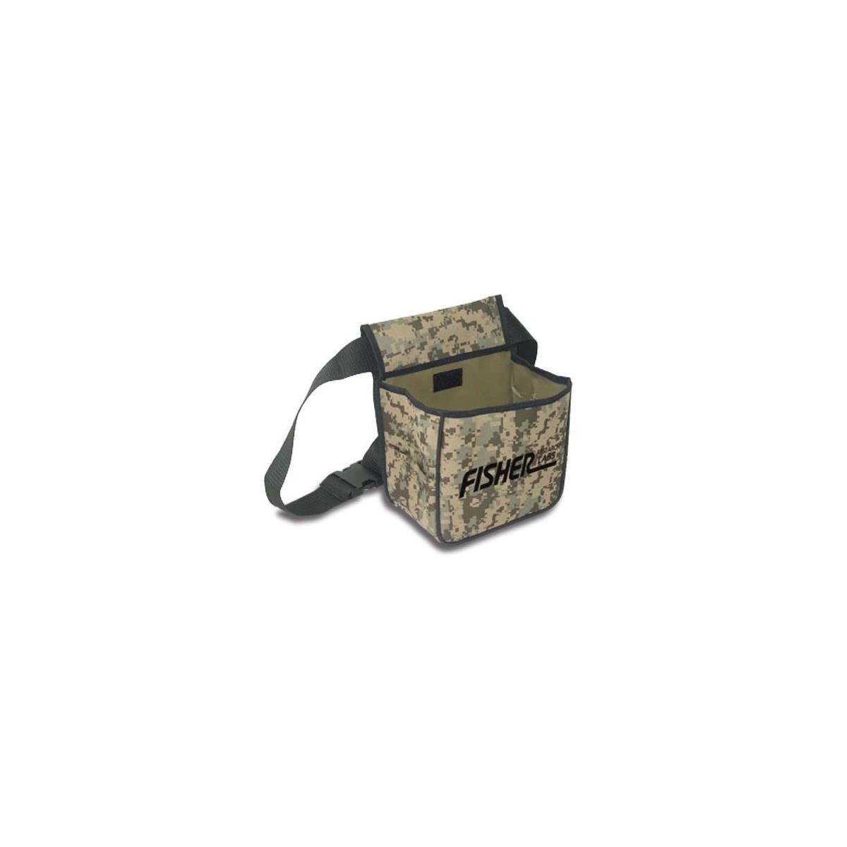 

Fisher Research Labs Camo Pouch with Two Large Pockets and Belt