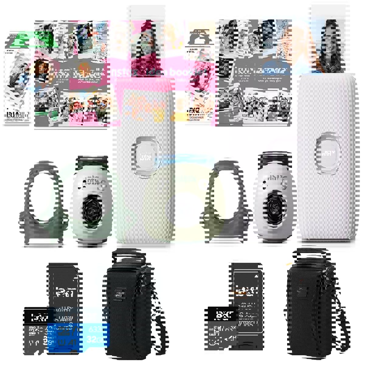Image of Fujifilm Instax Pal Digital Camera &amp; Mini Link 2 Printer + 32GB Card + Bag