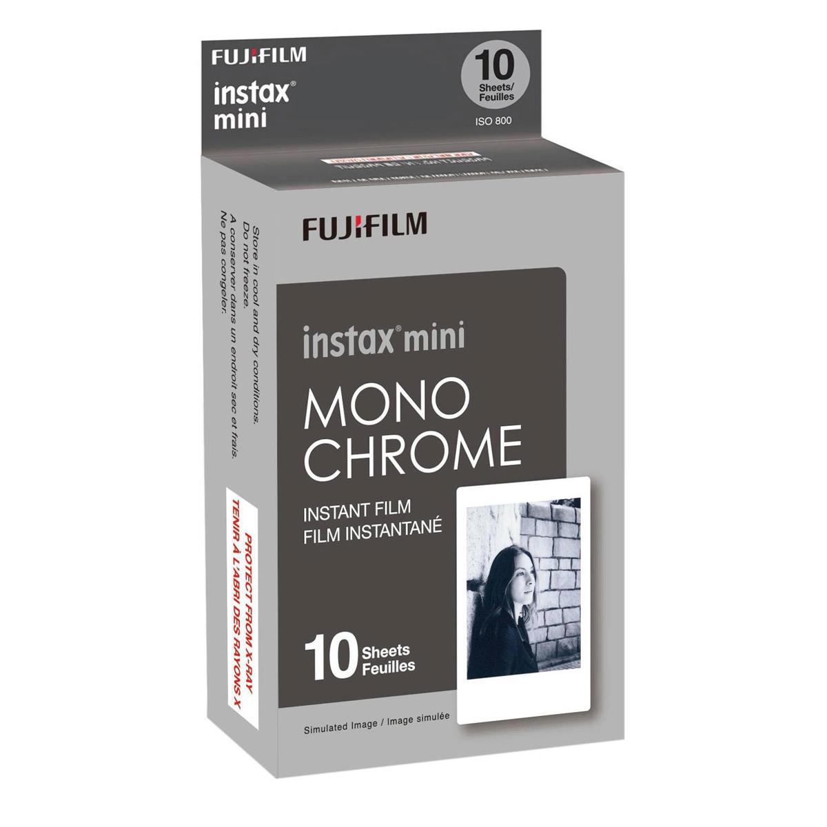 Photos - Other for studios Fujifilm instax mini Monochrome Instant Film, 10 Pack 16531960 