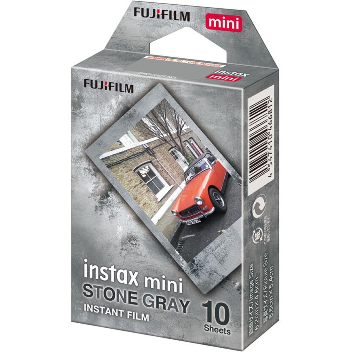 Image of Fujifilm Fuji Instax Mini Stone Gray Film