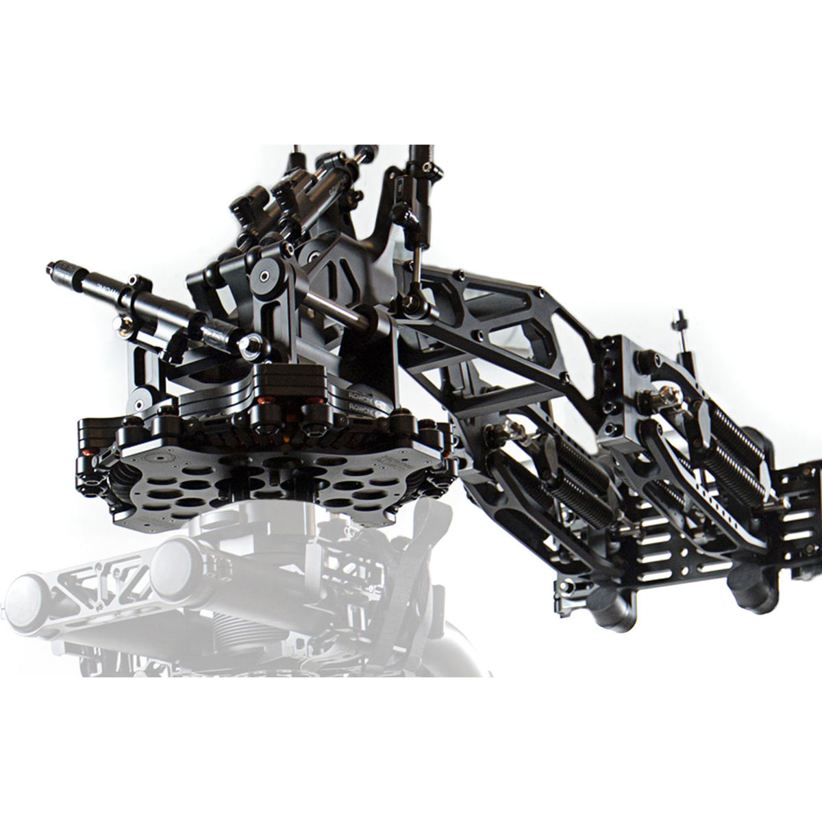 

Flowcine Dual Black Arm Includes 2 Black Arm Complete Bone & 2 Dual Pro Cases