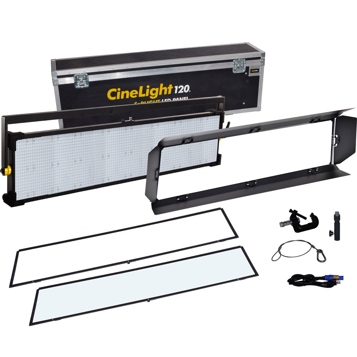 

Fluotec CineLight Studio 120 Tunable 4' LED Panel with Yoke Mount, 213W