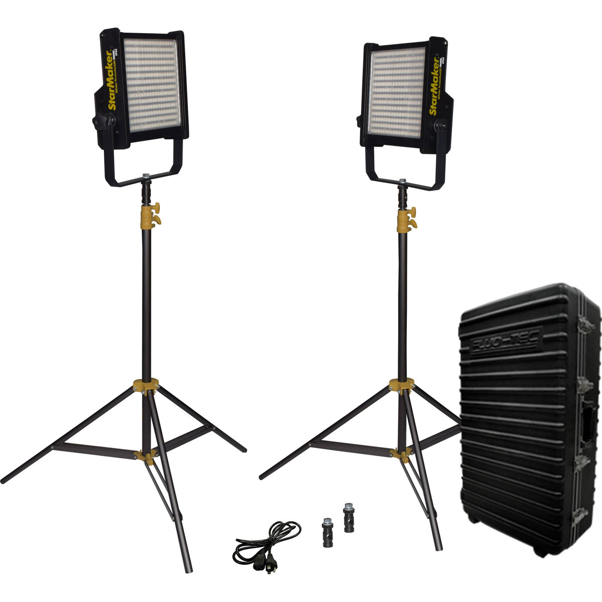 

Fluotec StarMaker HP Full Weather Proof Tunable LED Panel 2-Light Kit, Gmount BP