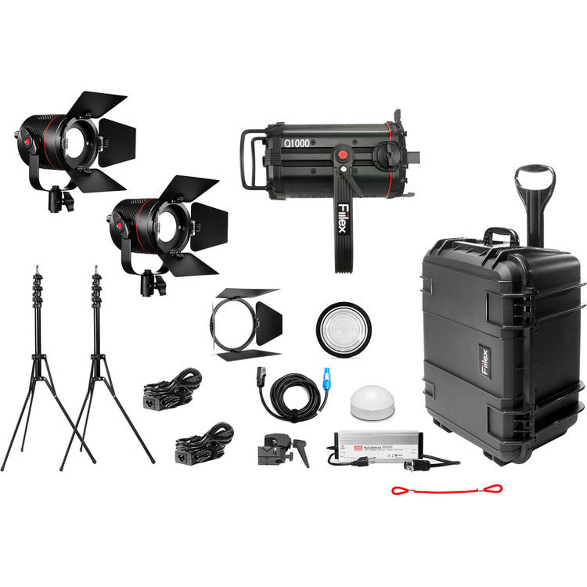 

Fiilex X314 Gaffer's 3-Light LED Kit