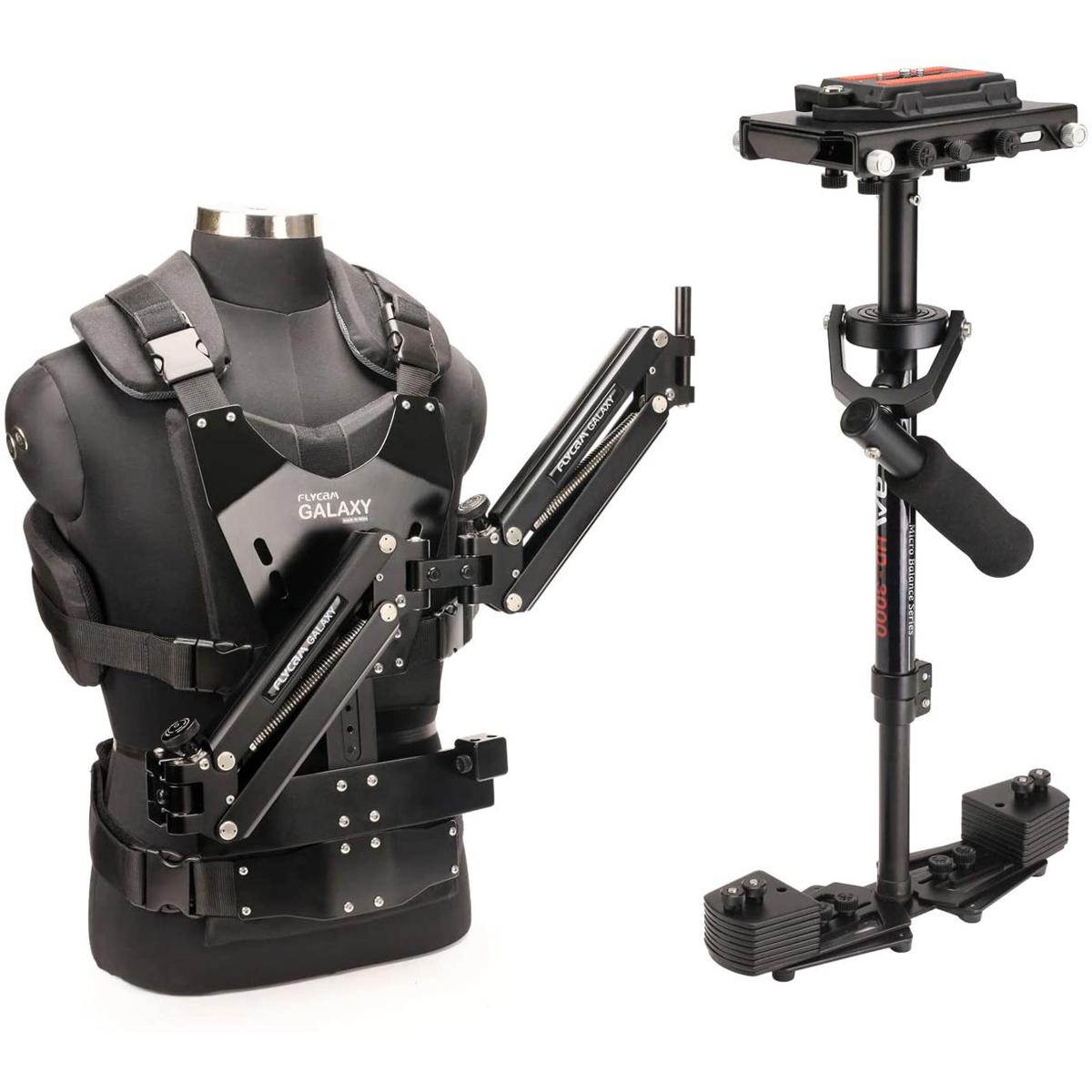 

FLYCAM Galaxy Stabilizer Arm Vest with HD-3000 Camera Steadycam