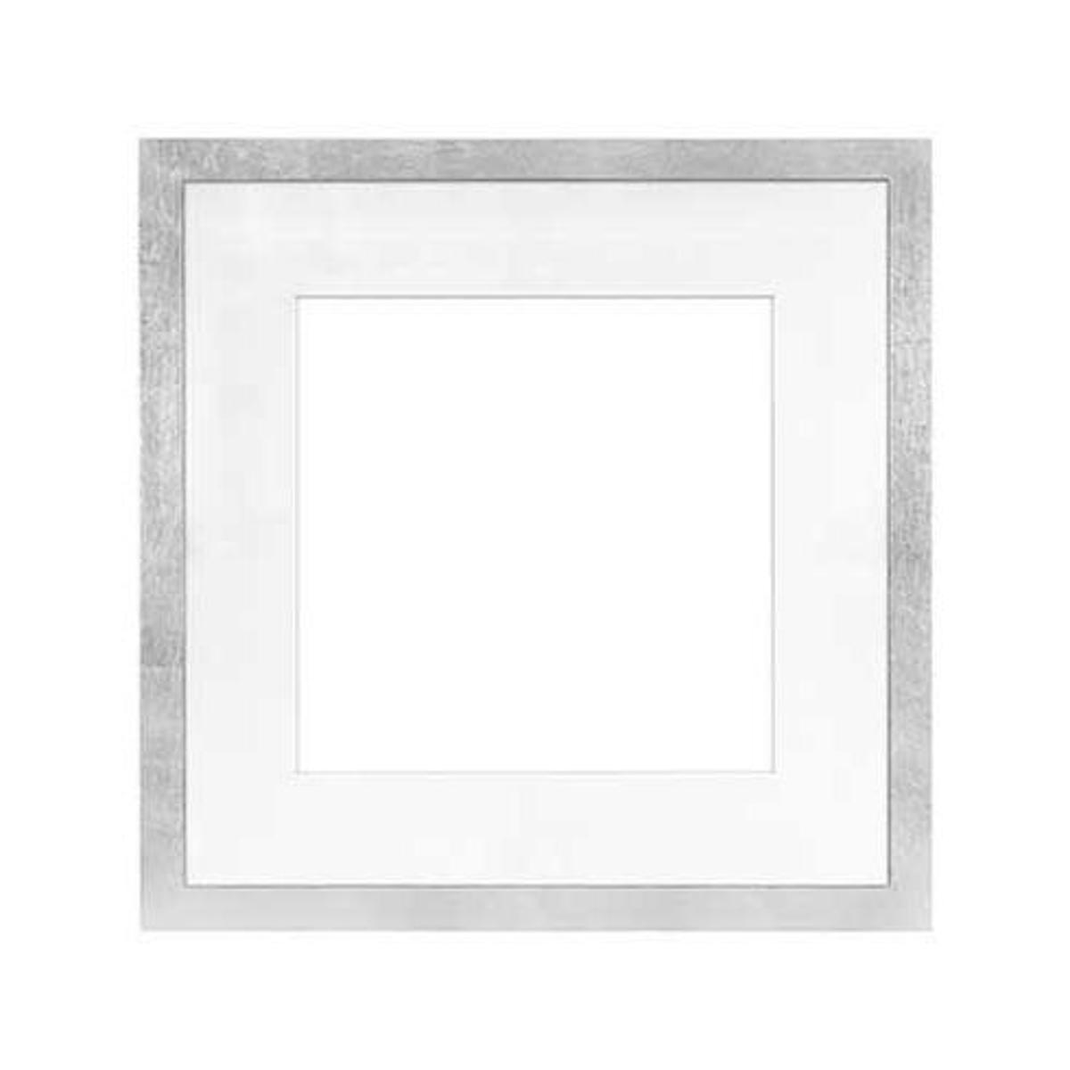 

Framatic Aria Wood Frame for 16x16" Photograph, 1" Profile, Silver