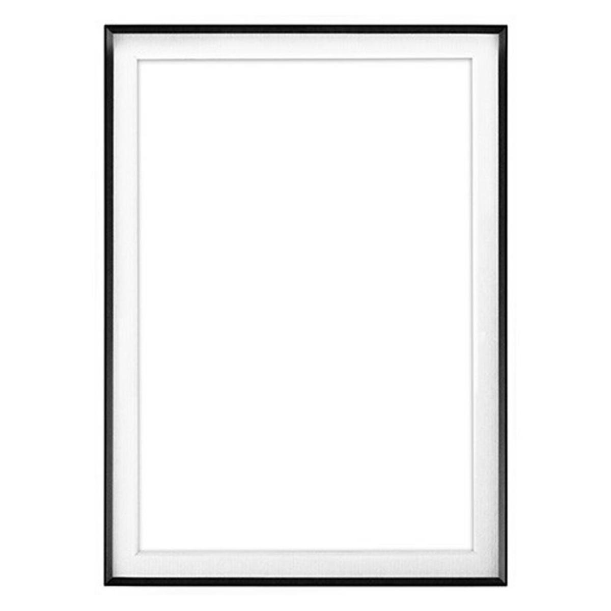 

Framatic Fineline 8x10" Aluminum Frame, Matted for 8x10" Photograph, Black