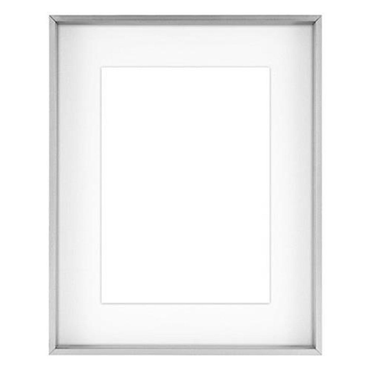 

Framatic CirrusAlum Shadow Box Frame, f/a 11 X 14" 1/2 Deep Shadow Box, Silver