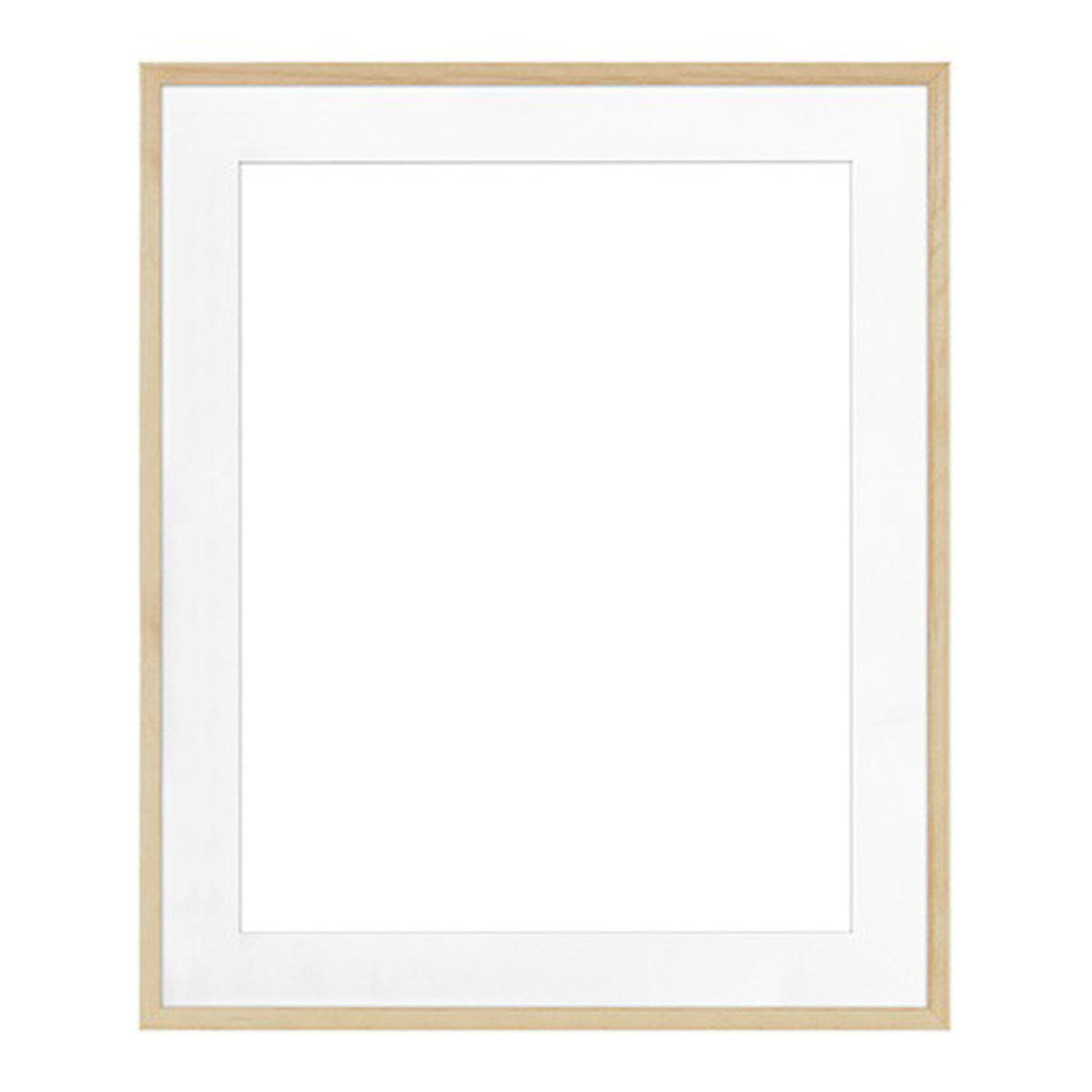 Image of Framatic Woodworks 8x10in Natural Blonde Frame for5x7in