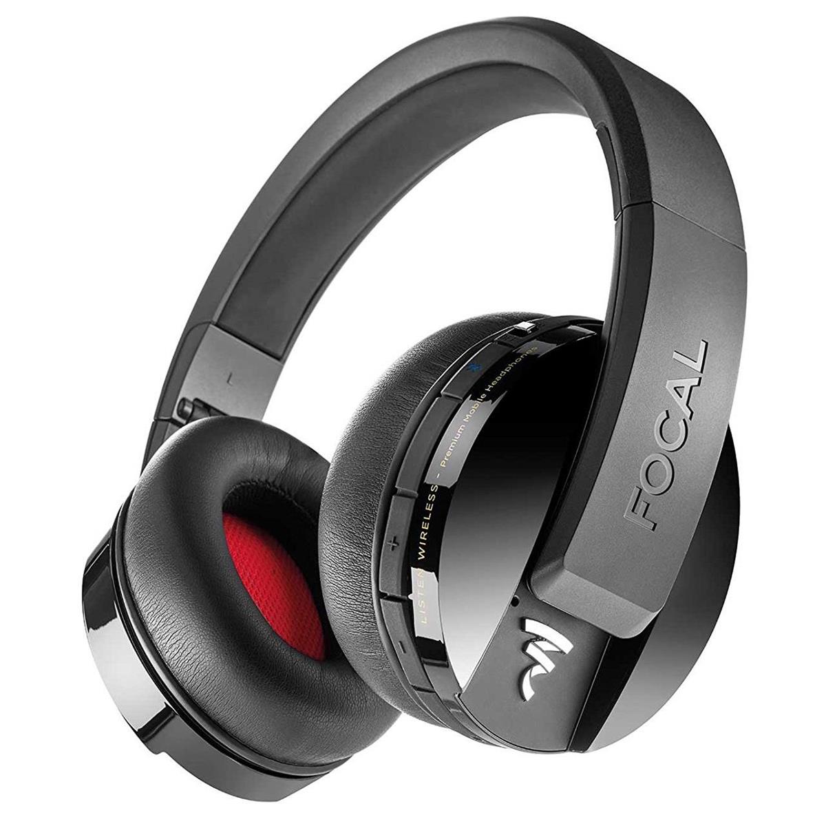 Focal Listen Wireless Circum-Aural Closed-Back Ear-Cup Headphones with Mic -  FLISTENWL