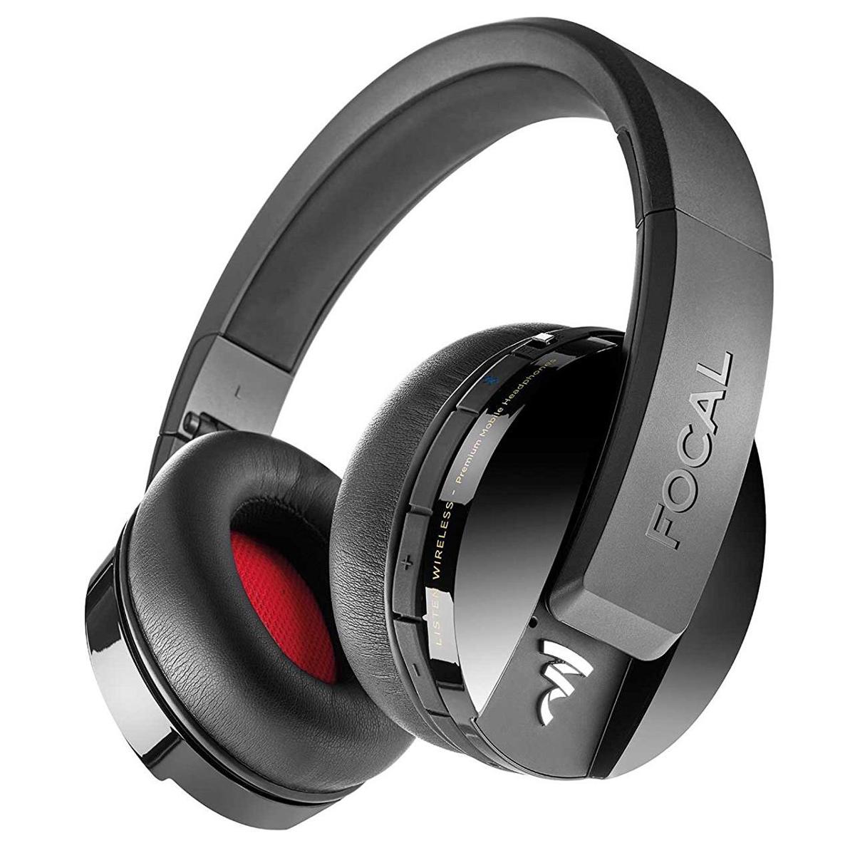 

Focal Listen Wireless Circum-Aural Closed-Back Ear-Cup Headphones with Mic