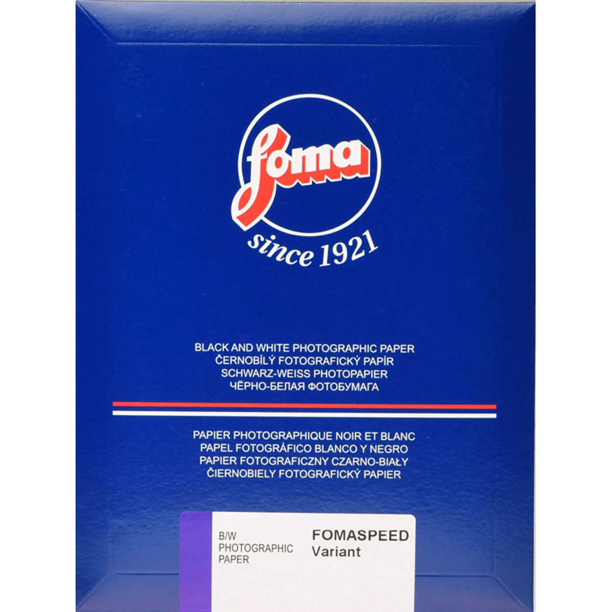 

Foma Fomaspeed Variant III 313 VC RC Paper, Velvet, 5x7", 100 Sheets