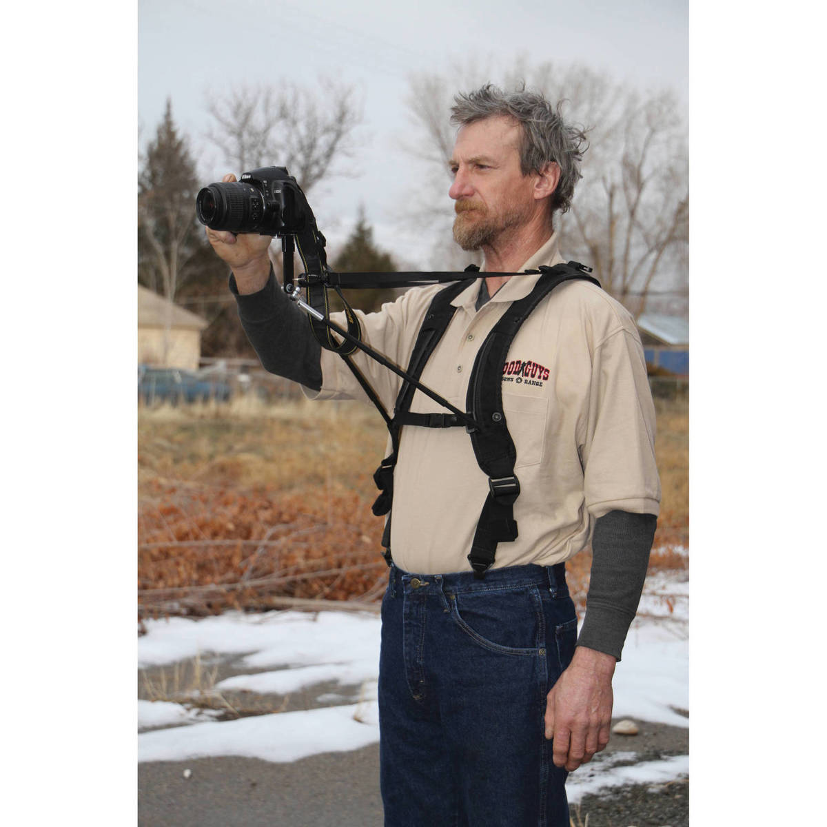 

Field Optics Research BinoPod XL Harness Kit with Receiver Nut, Black