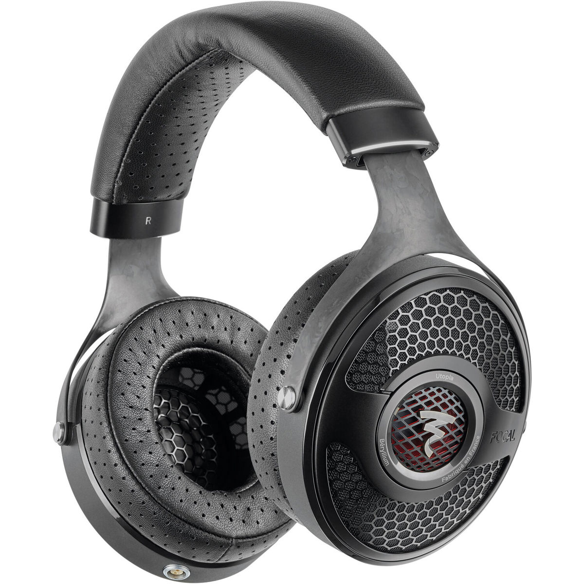 

Focal Utopia 2022 Open Back Over Ear Wired Headphones, Black