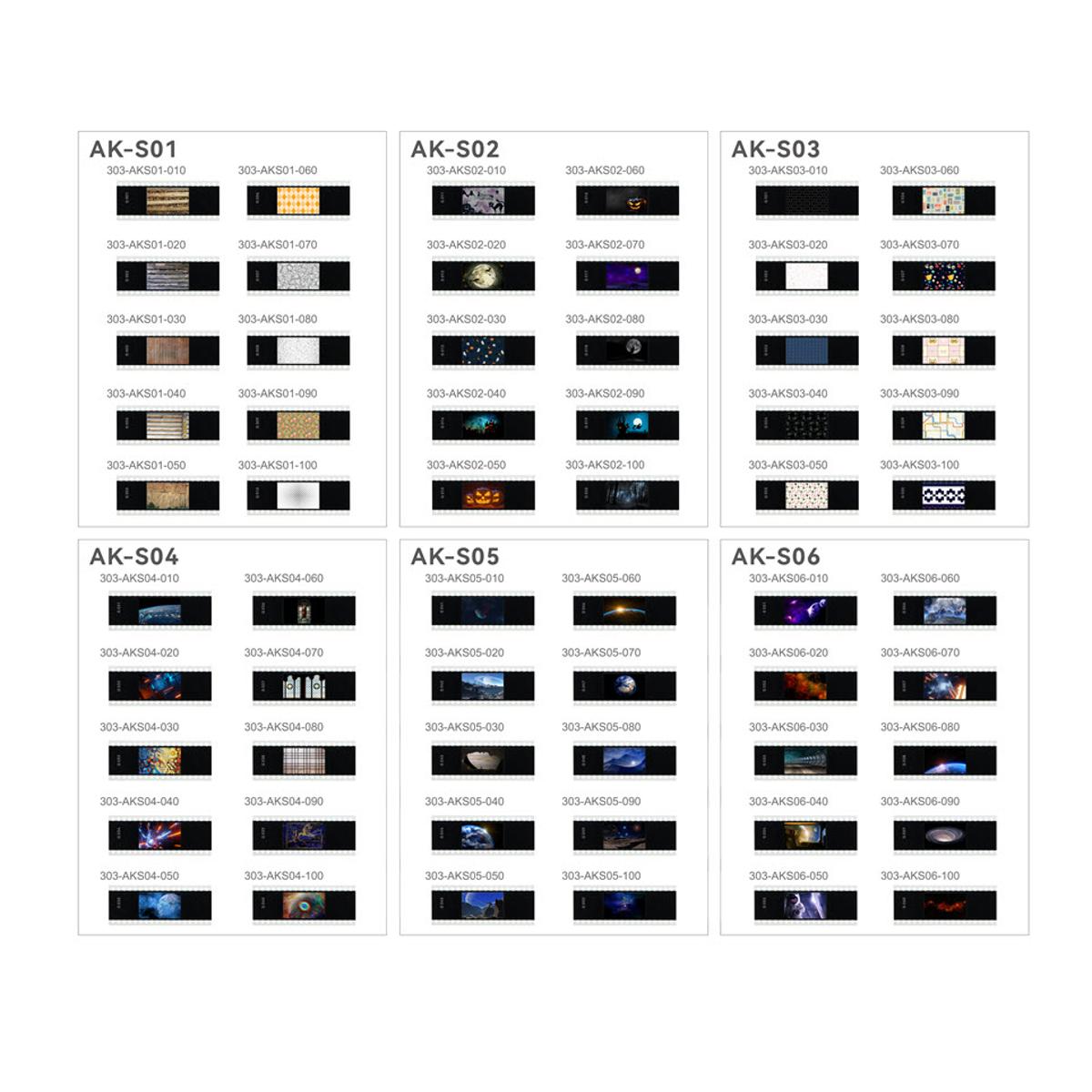 

Flashpoint AK-S Complete Slide Set for AK-R21 Projection Attachment Kit
