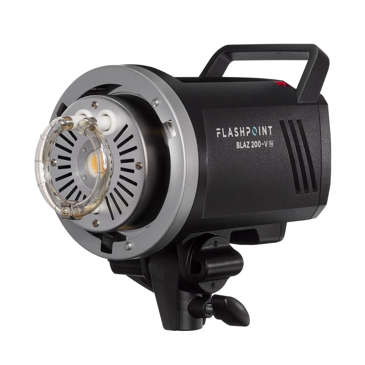 Image of Flashpoint BLAZ 200-V 200W R2 Studio Monolight Flash w/10W LED Lamp