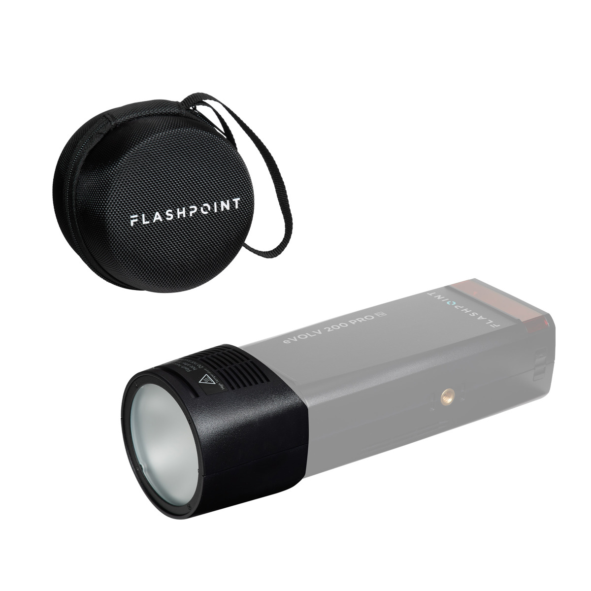 

Flashpoint eVOLV 200 Round Flash Head - Godox H200R