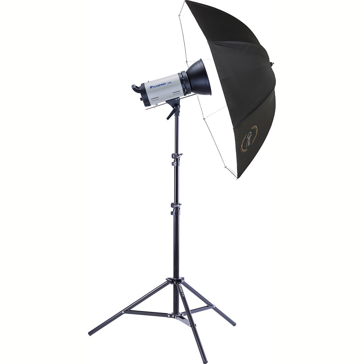 Image of Flashpoint Solo Umbrella Portrait 1220M 1 MonoLight Kit