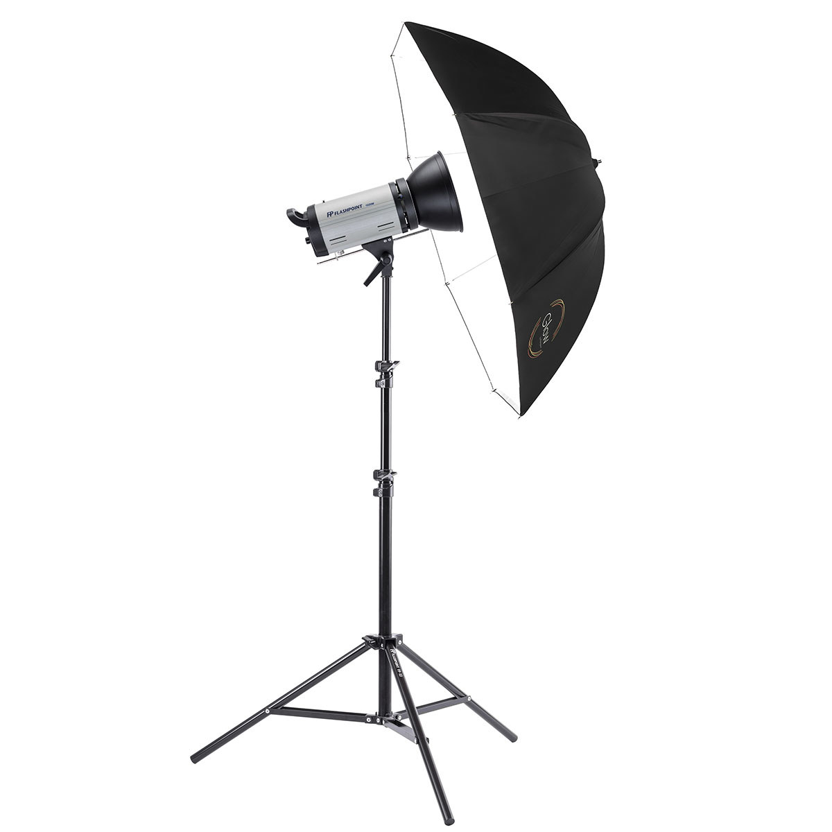 Image of Flashpoint Solo Umbrella Portrait 1220M 1 MonoLight Kit