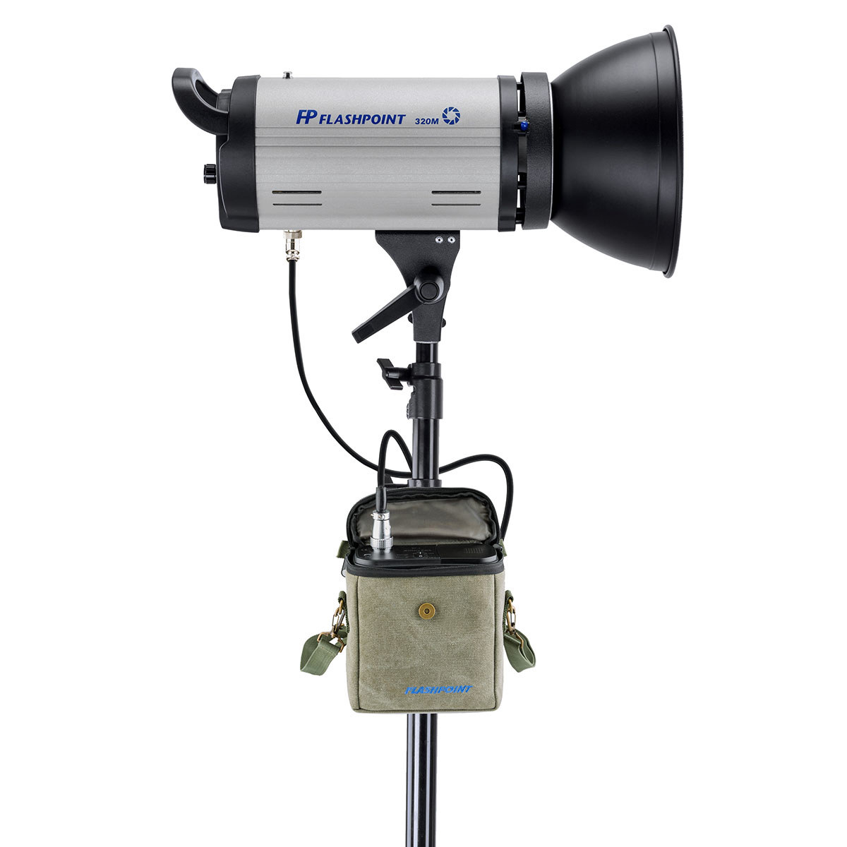 

Flashpoint Solo Portrait 320M MonoLight Kit with Rechargeable Battery Pack