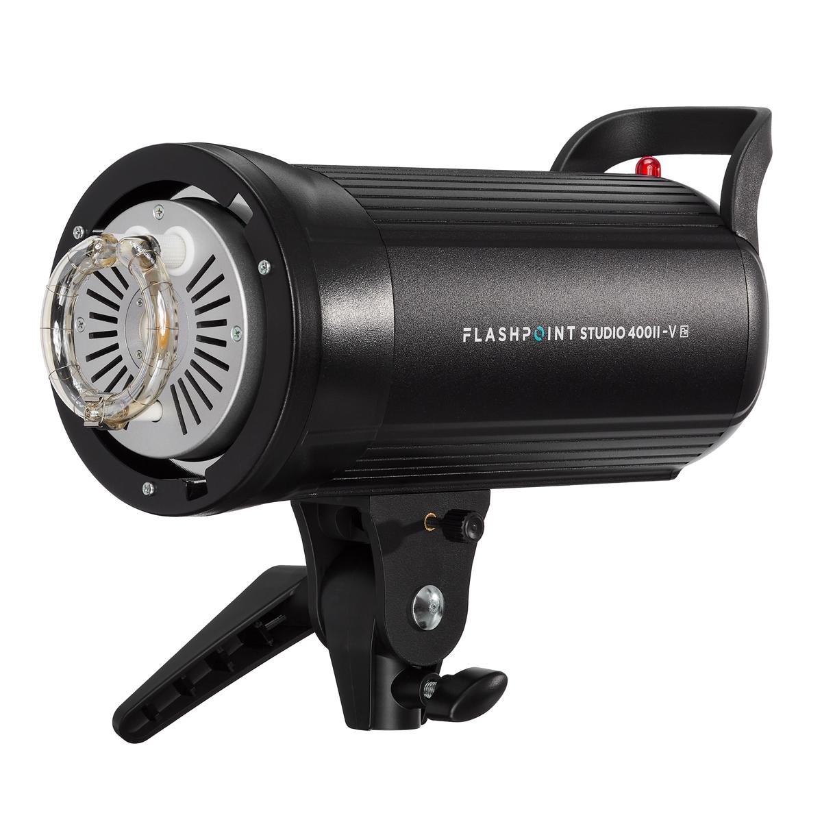 

Flashpoint Studio 400 II-V 400Ws R2 Monolight w/LED Modeling Lamp & Bowens Mount