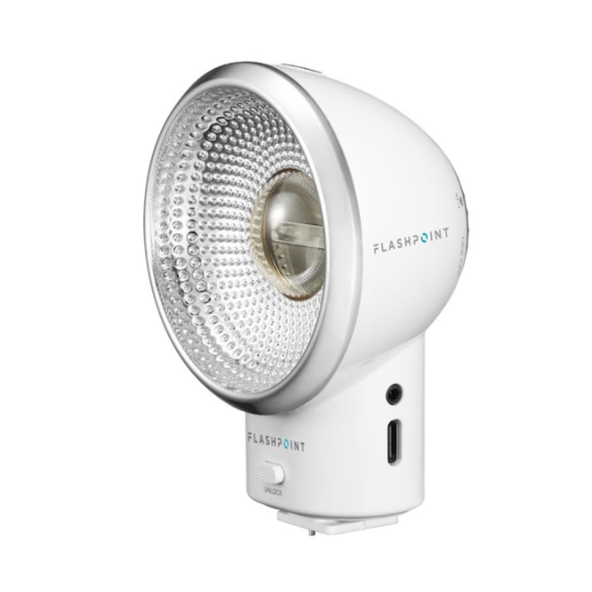 

Flashpoint FlashBack Lux Elf Retro Camera Flash, White