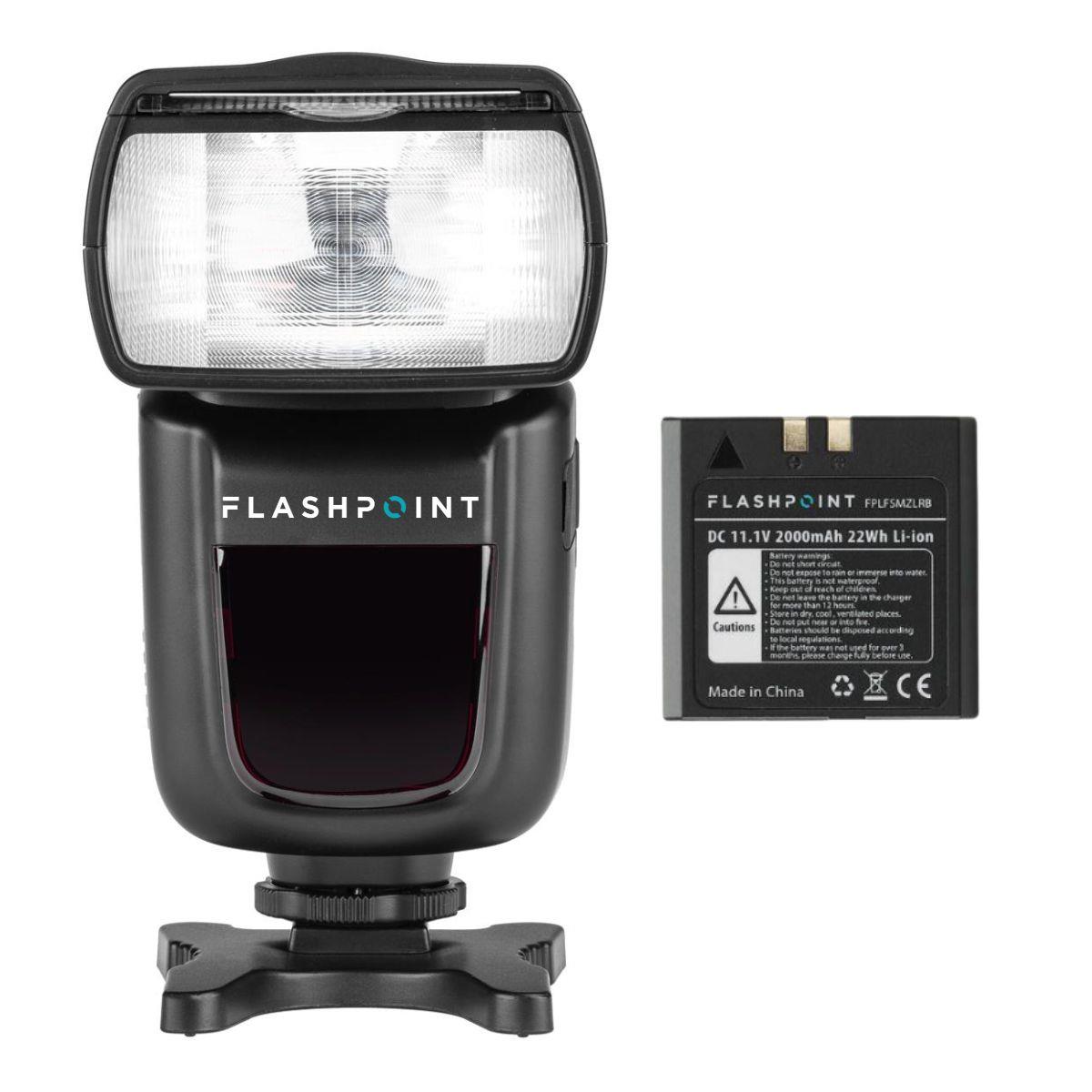 Image of Flashpoint Zoom Li-on Manual R2 On-Camera Flash Speedlight