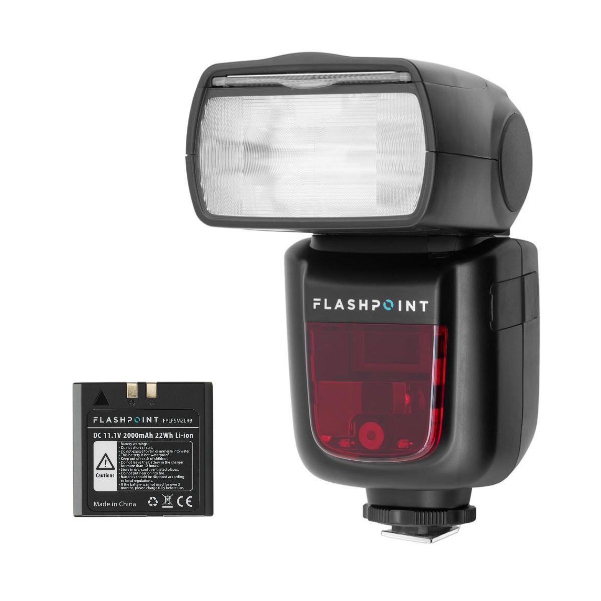 Image of Flashpoint Zoom Li-on R2 TTL On-Camera Flash Speedlight for Canon