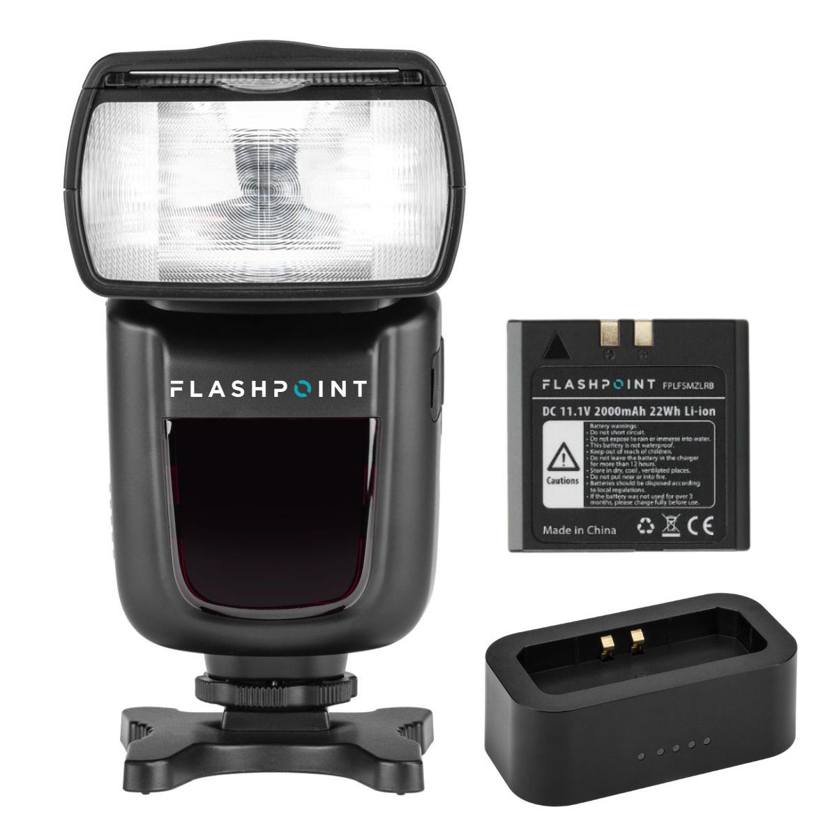 

Flashpoint Zoom Li-ion Manual R2 On-Camera Flash Speedlight(V850II)+ USB Charger