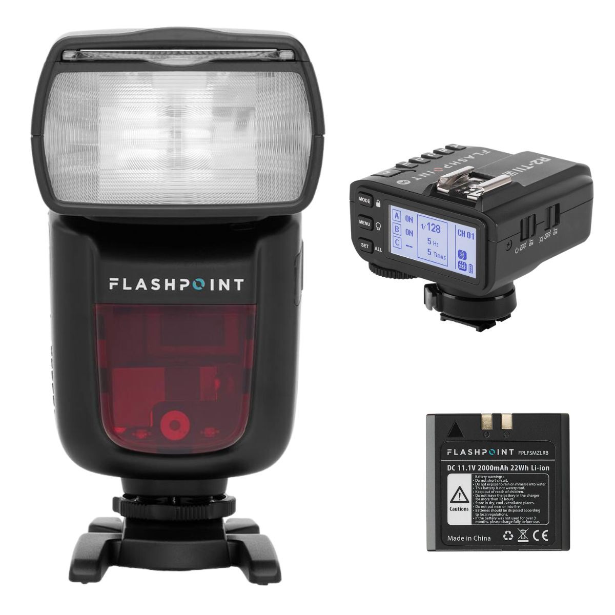 

Flashpoint Zoom Li-on R2 VING V860IIN TTL On-Camera Flash Light for Nikon Camera