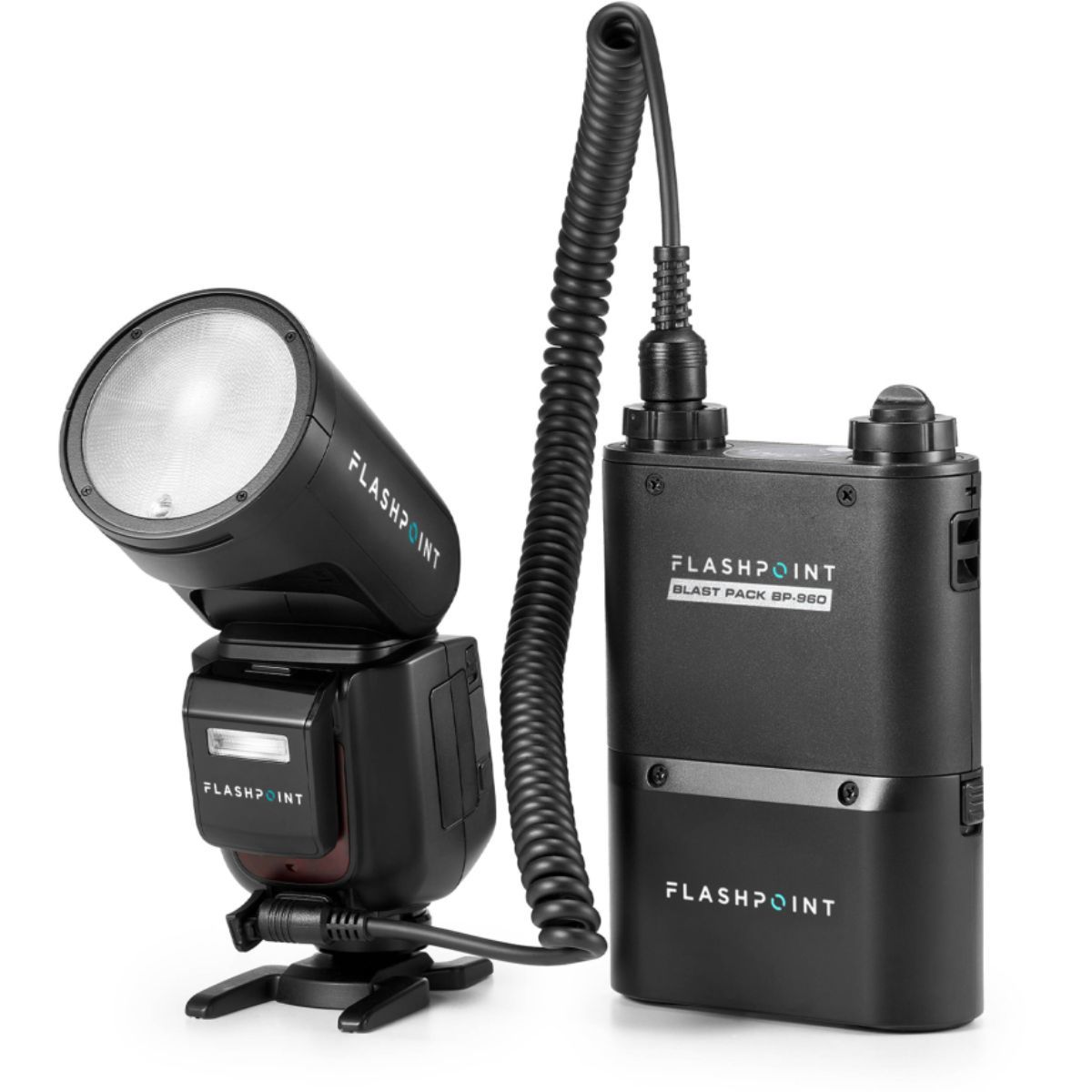 

Flashpoint Zoom Li-on X PRO TTL Round Flash With BP-960 Power Pack for Nikon