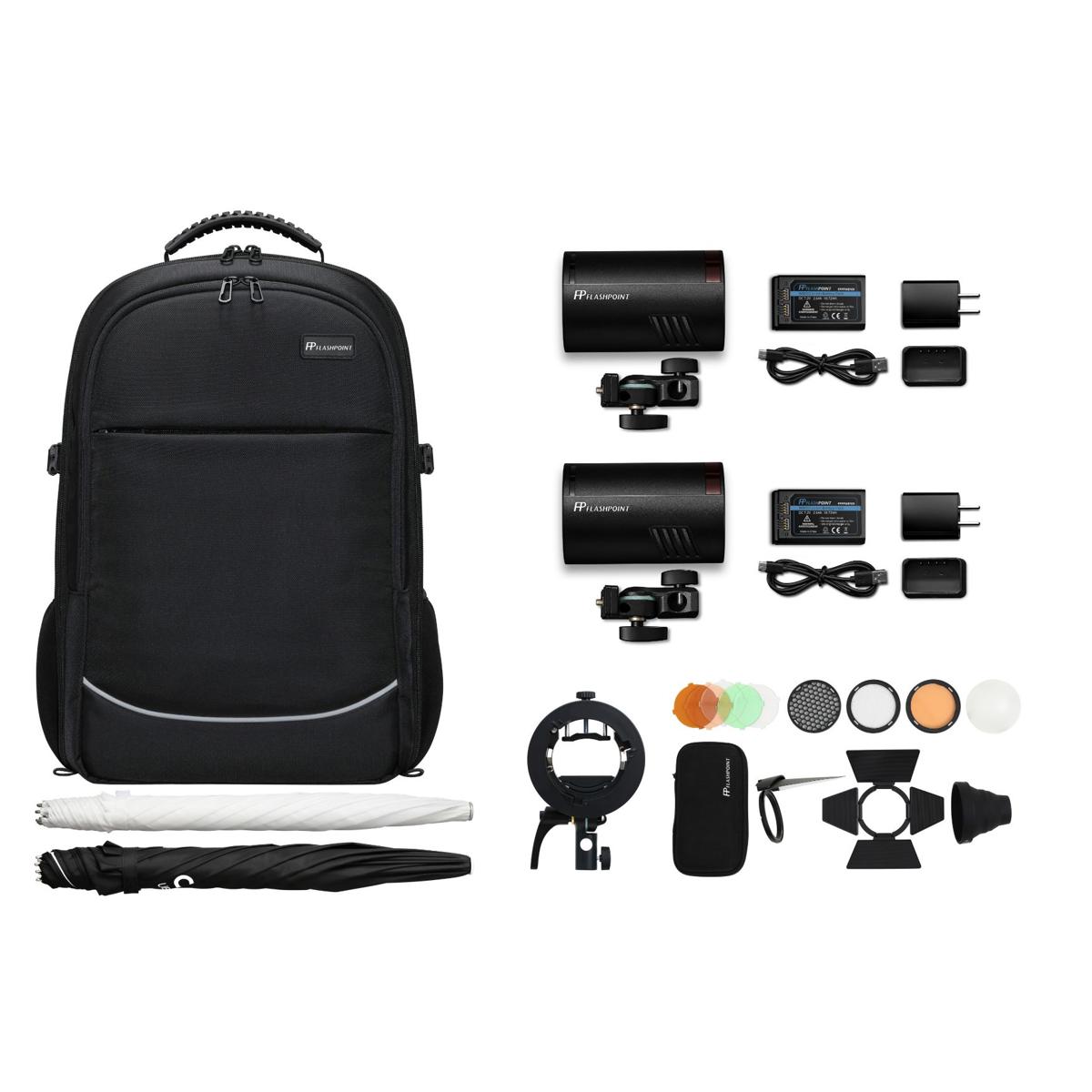 

Flashpoint XPLOR 100 Pro TTL R2 2-Light Kit