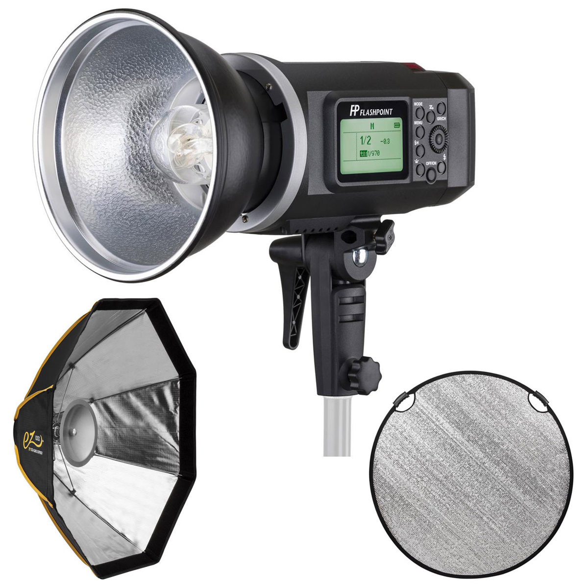 

Flashpoint XPLOR 600 HSS Battery-Powered Monolight Bundle