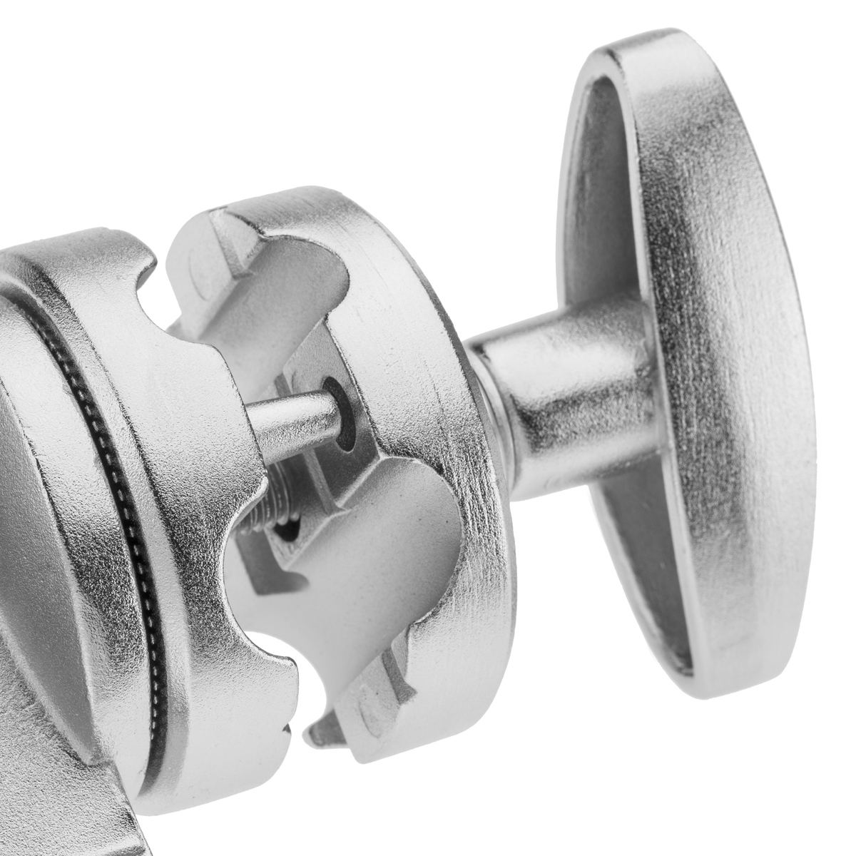 Flashpoint 10' C Stand on Turtle Base, 40" Grip Arm Two 3" Gobo Heads, Chrome