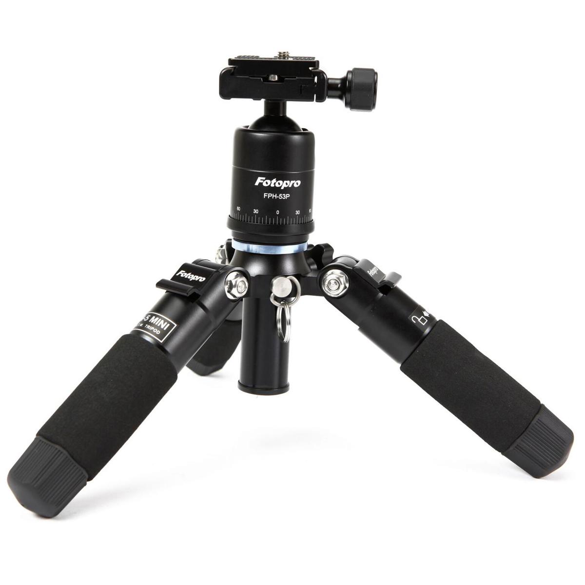 

FotoPro M-5 Mini Pro 3-Section Aluminum Tripod