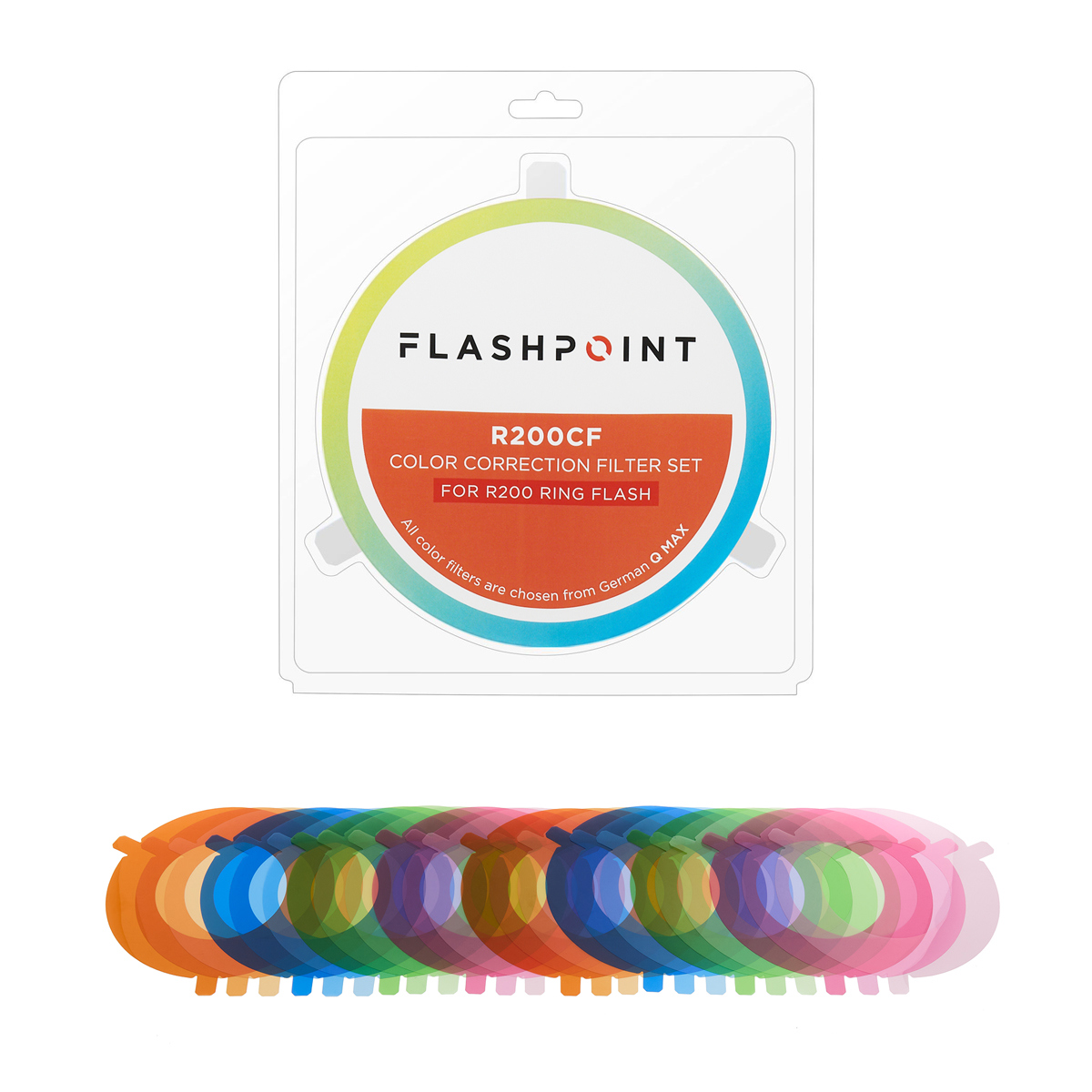

Flashpoint Color Correction Filter Set for R200 Ring Flash Head