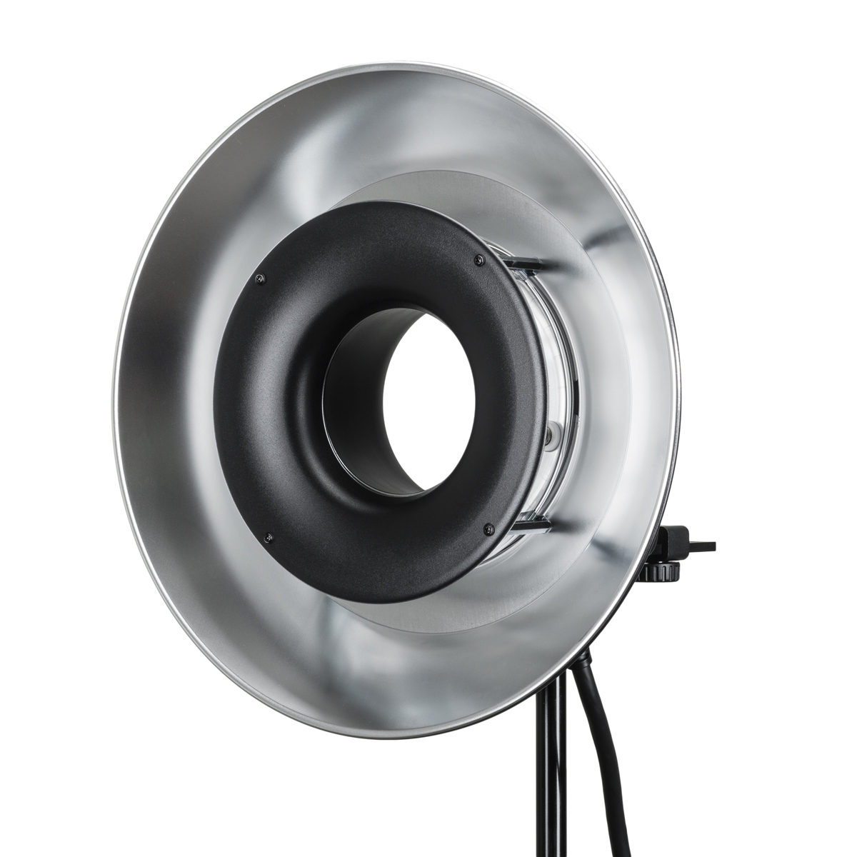 Photos - Studio Lighting Flashpoint RFT-21S Standard Reflector for R1200 Ring Flash Head, Silver 