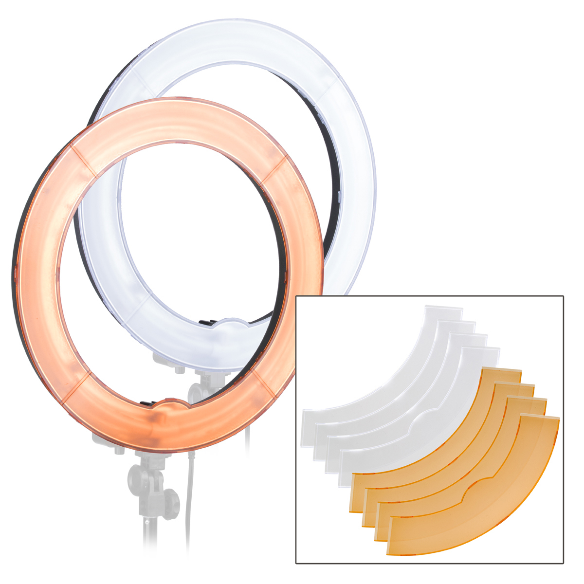 

Flashpoint 19" White and Yellow Color Filter Set