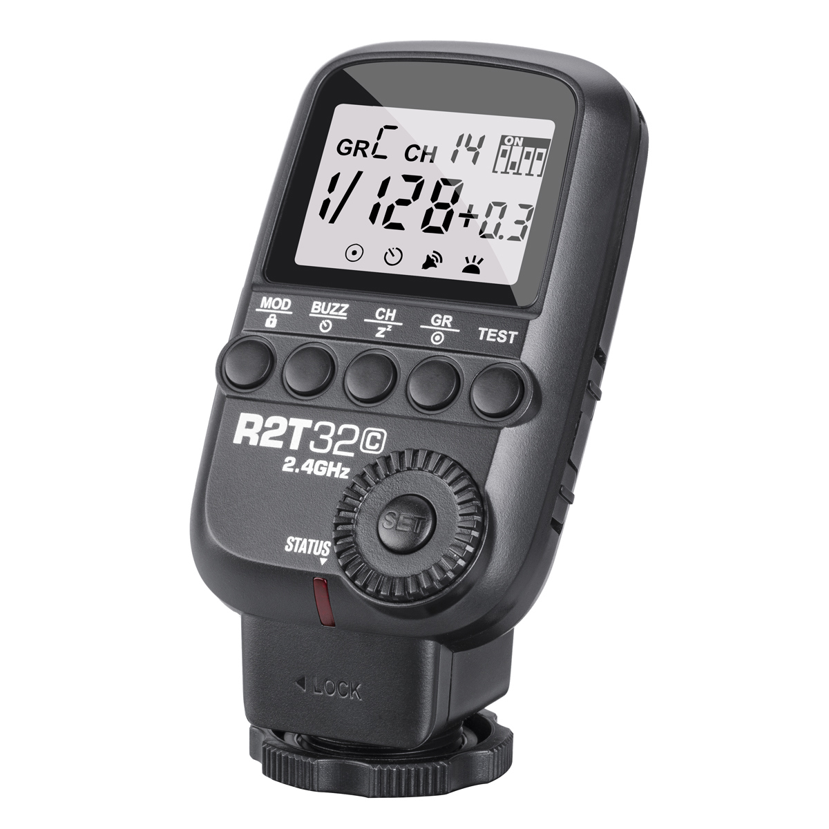 

Flashpoint R2T 32 Channel 2.4GHz Manual and HSS Transmitter for Canon
