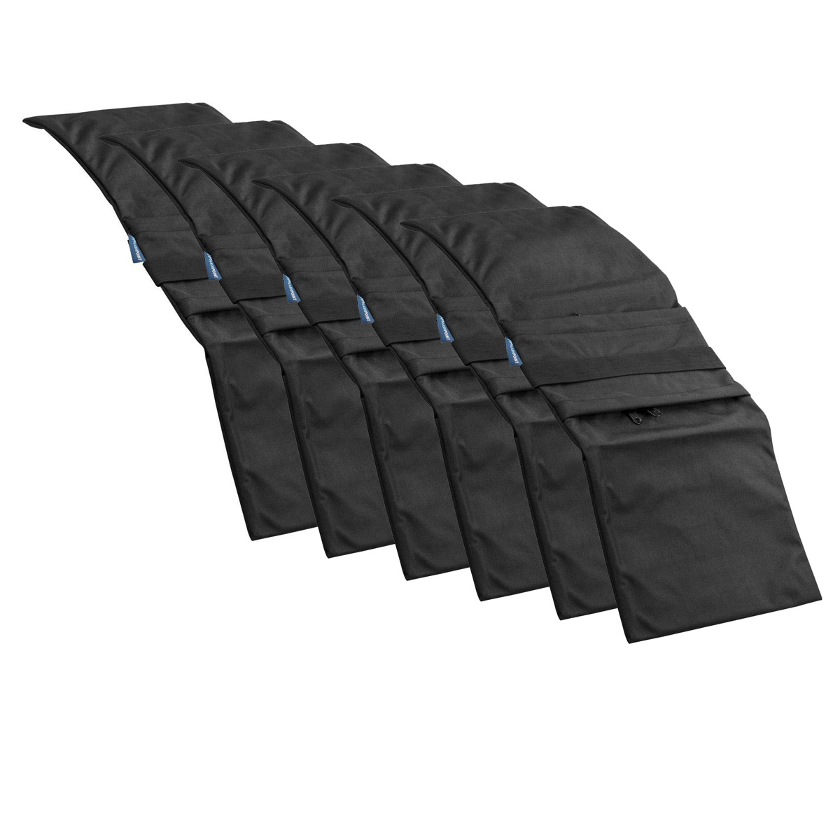 

Flashpoint Empty Saddle Sandbag, Cordura Nylon - (27 lb Capacity, Black) 6-Pack