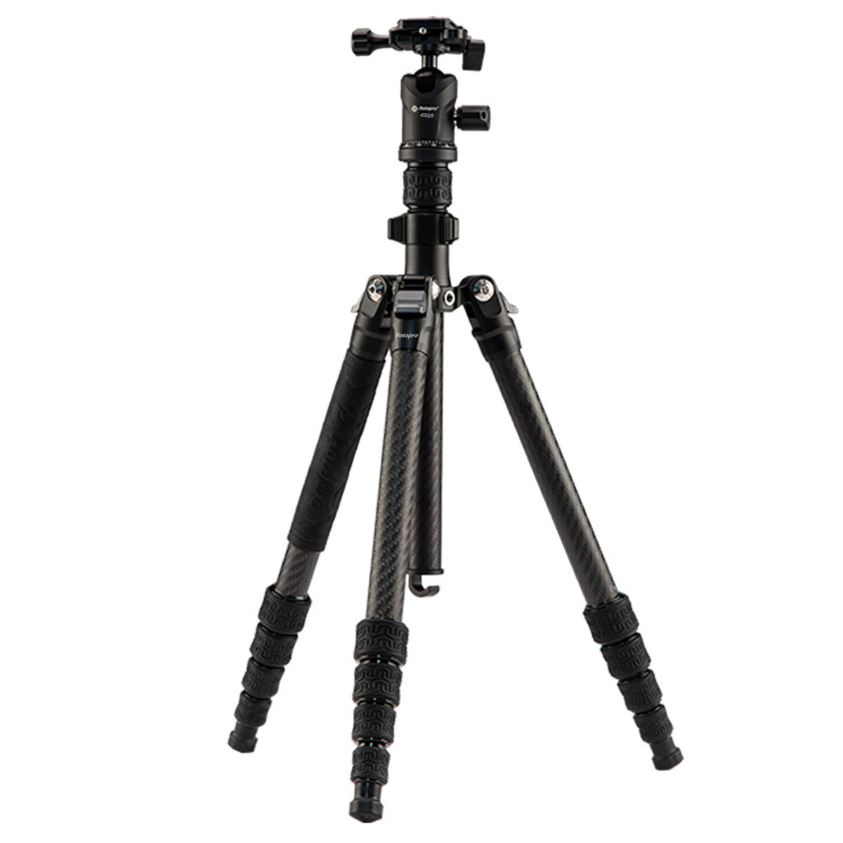 

FotoPro Sherpa 5-Section Carbon Fiber Tripod/Monopod w/FPH-42QS Ball Head, Black