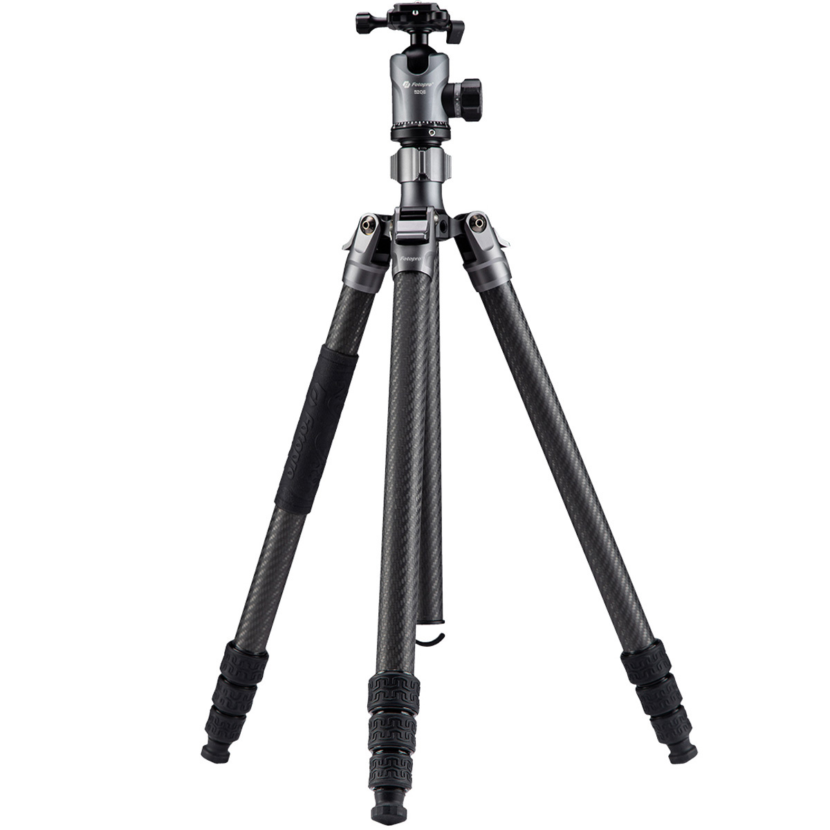 

FotoPro Sherpa Max 4-Section CF Tripod/Monopod with FPH-62QS Ball Head, Gray