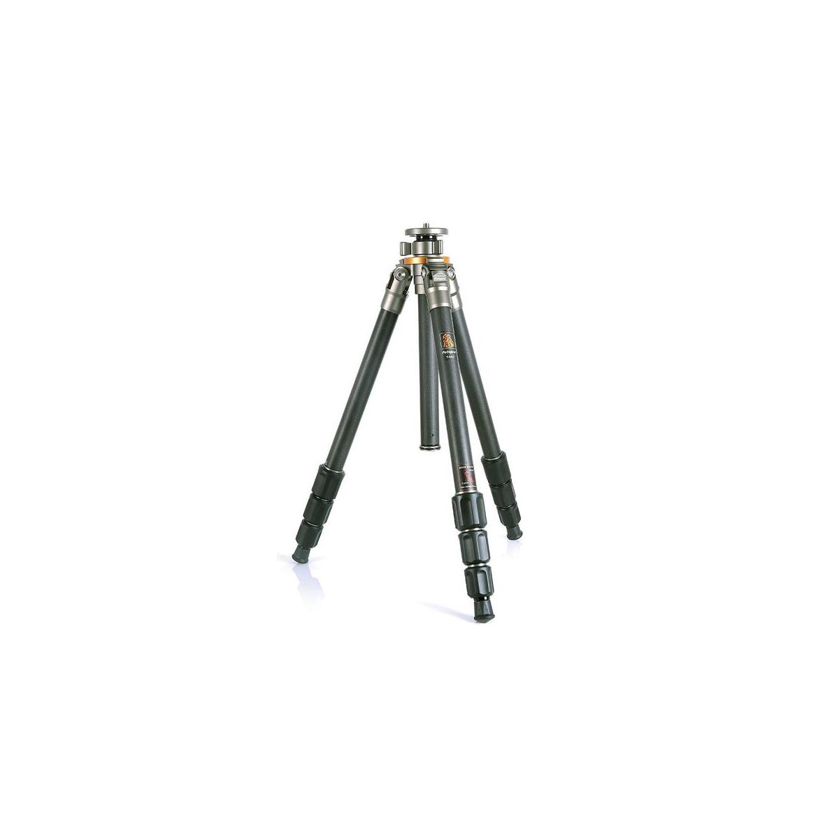 

FotoPro T-64C Pro 4-Section Carbon Fiber Tripod with Center Column, 58.9" Height