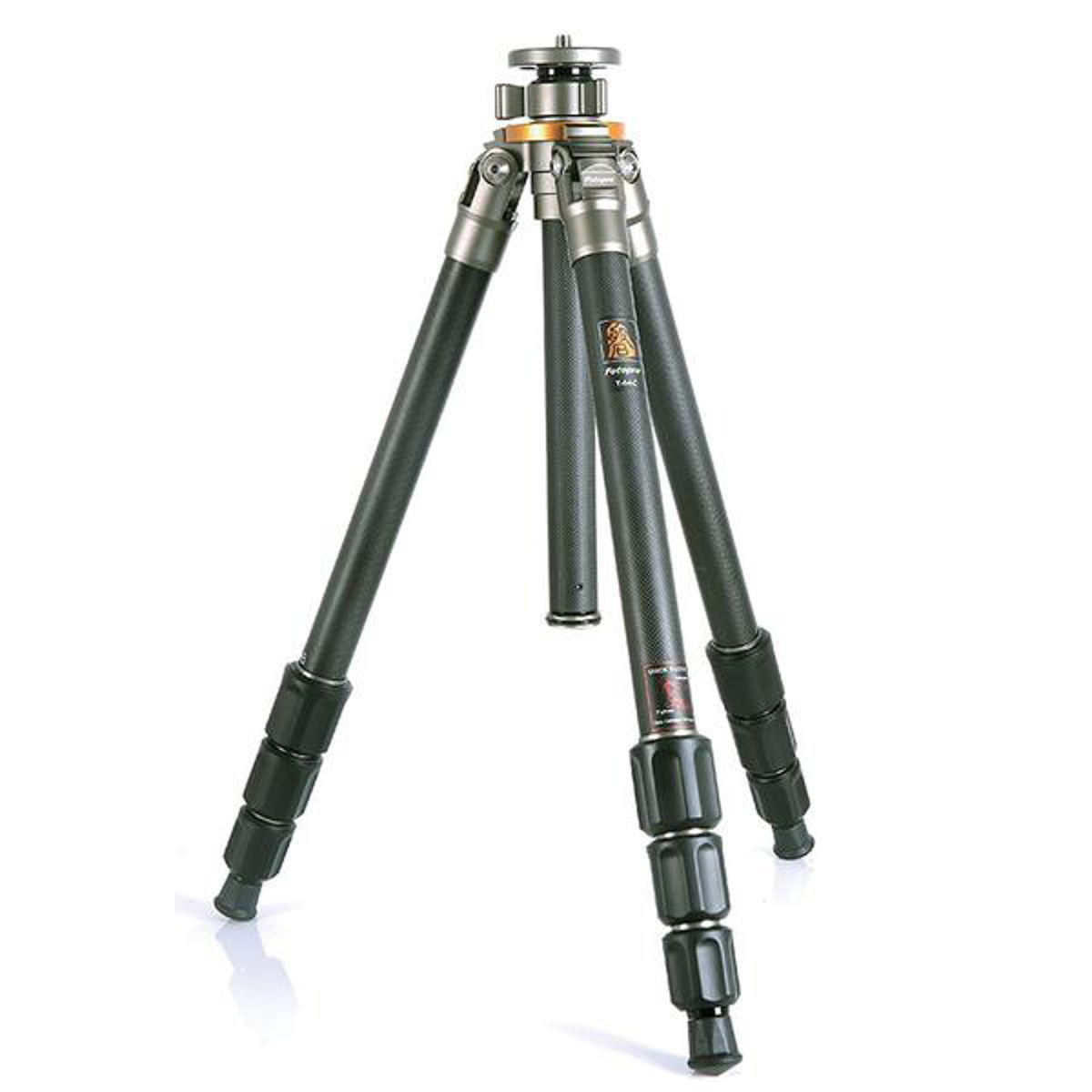 

FotoPro T-64C Pro 4-Section Carbon Fiber Tripod with Center Column, 58.9" Height