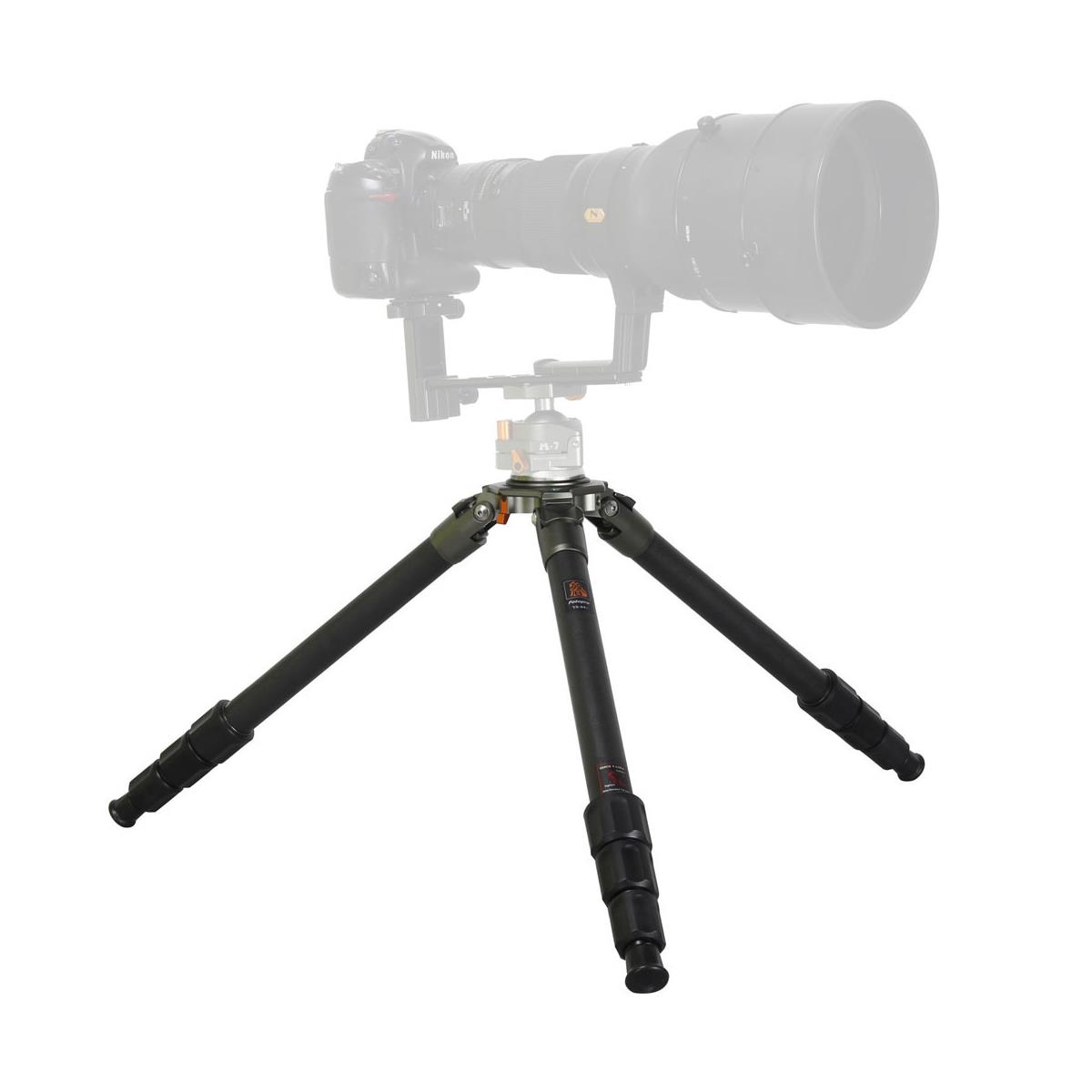 Image of FotoPro TS-83C 3-Section Carbon Fiber Tripod with Hard Case