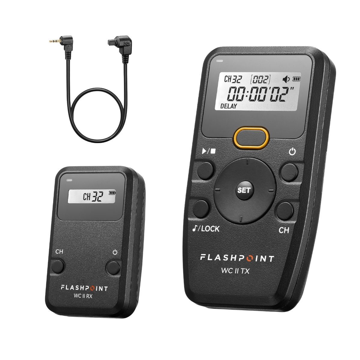 

Flashpoint Wave Commander II Wireless Shutter Kit for Canon Cameras with 3-Pin