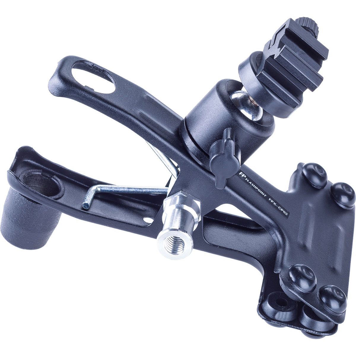 

Flashpoint Clip Clamp with Ball Head Shoe Mount