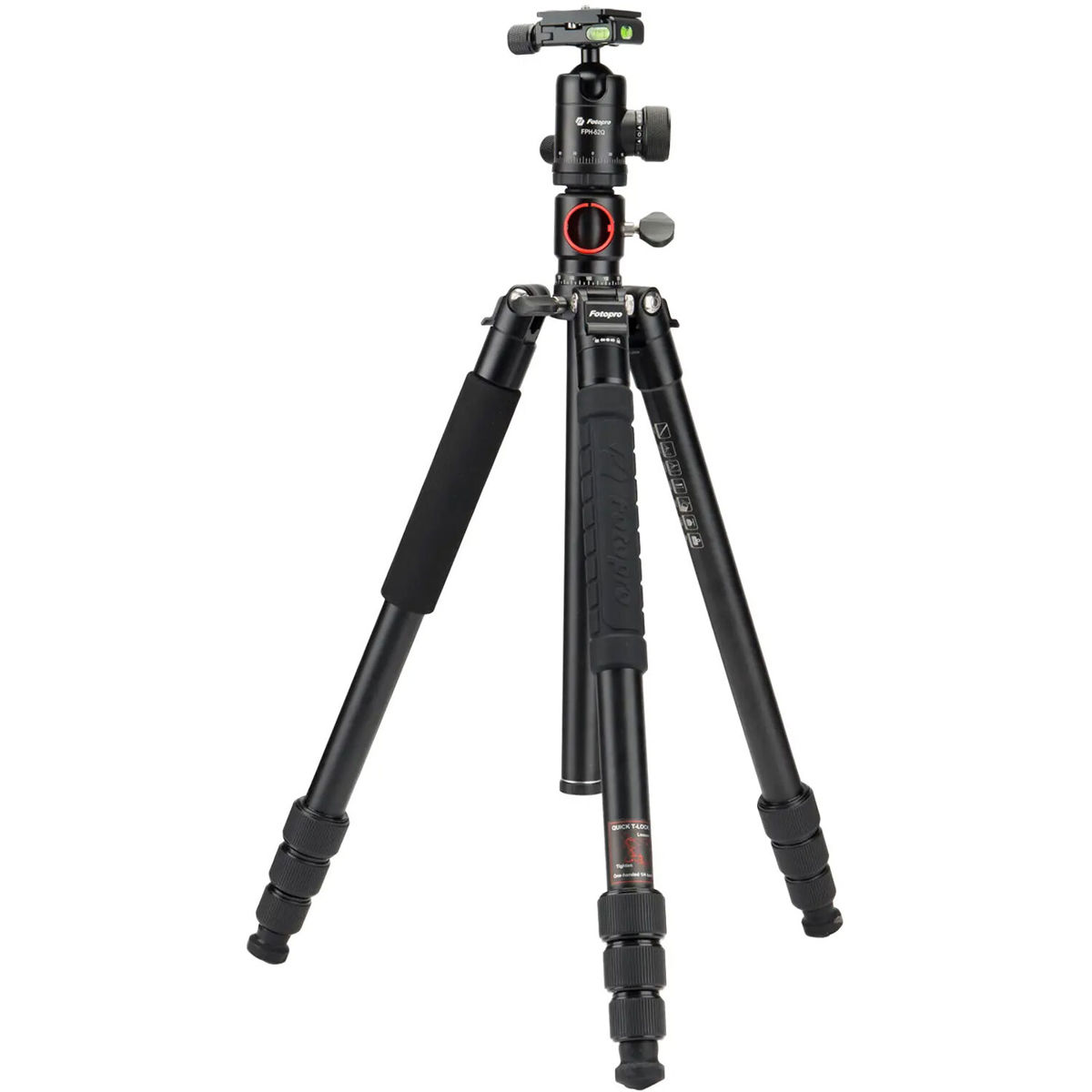 

FotoPro X-Go HR Chameleon 4-Section Aluminum Tripod/Monopod w/FPH-52Q Ball Head