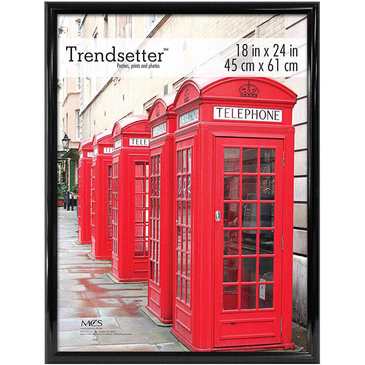 

MCS Trendsetter Plastic Poster Frame for a 18x24" Photograph, Black
