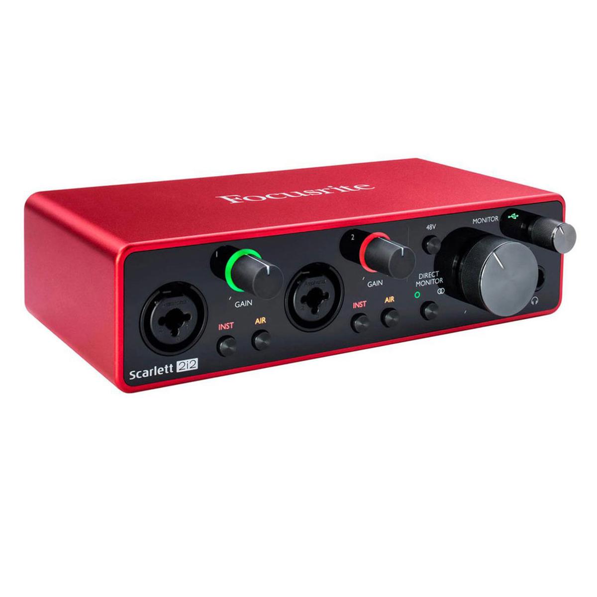 

Focusrite Scarlett 4i4 3rd Gen USB Interface with Software Suite